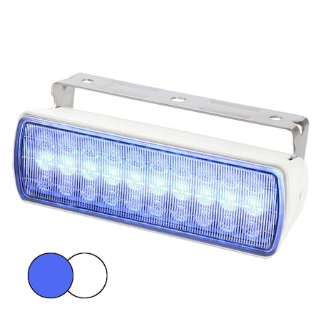 Hella Marine Sea Hawk XL Dual Color LED FloodLights - Blue/White LED - 980950071